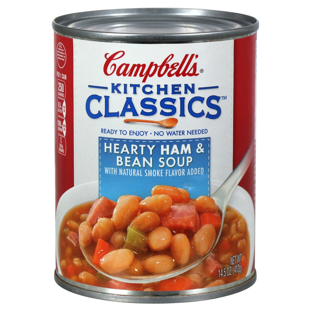 Campbell's Kitchen Classics Hearty Ham &amp; Bean Soup, 15 oz.