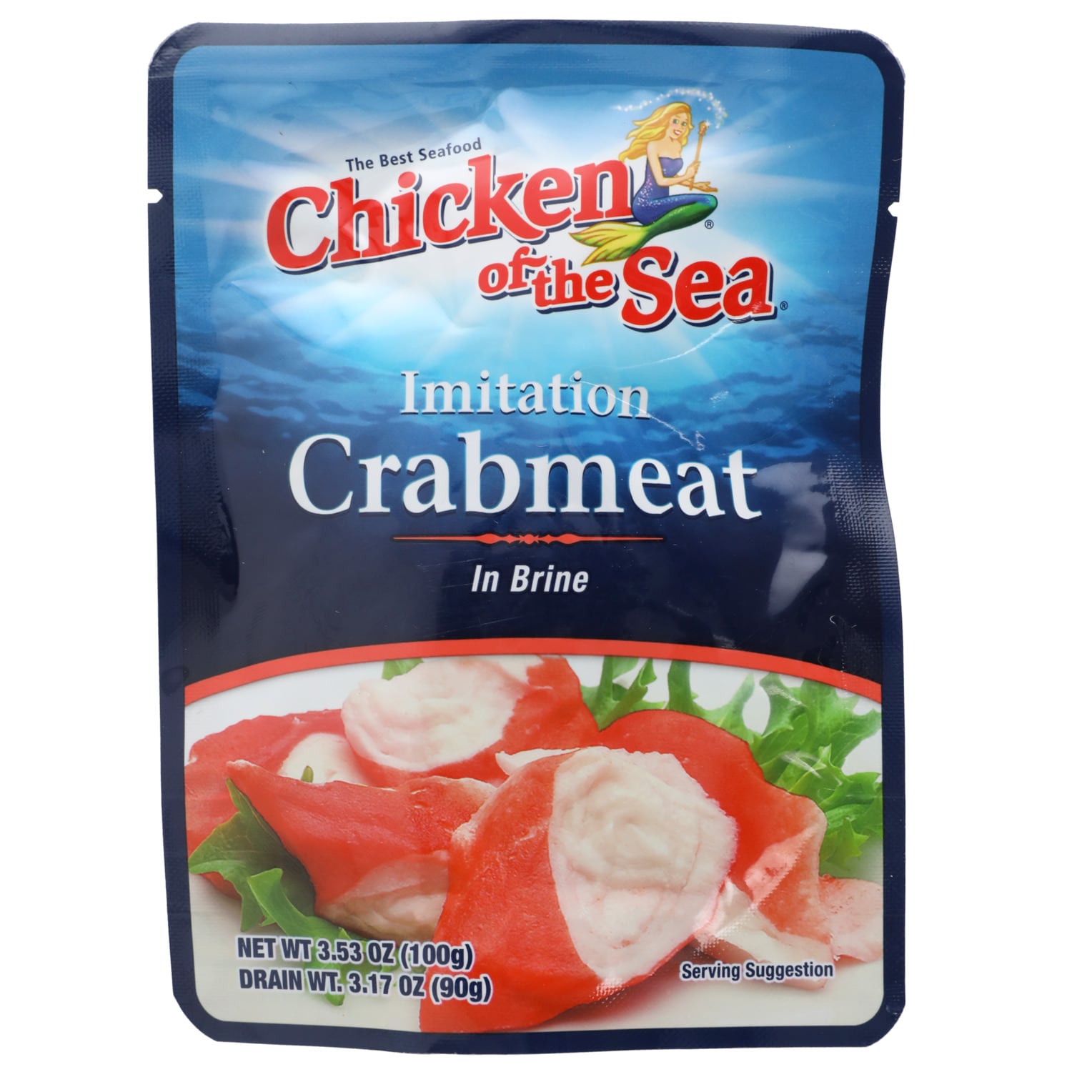 Chicken of the Sea Imitation Crabmeat in Brine, 3.53 oz.