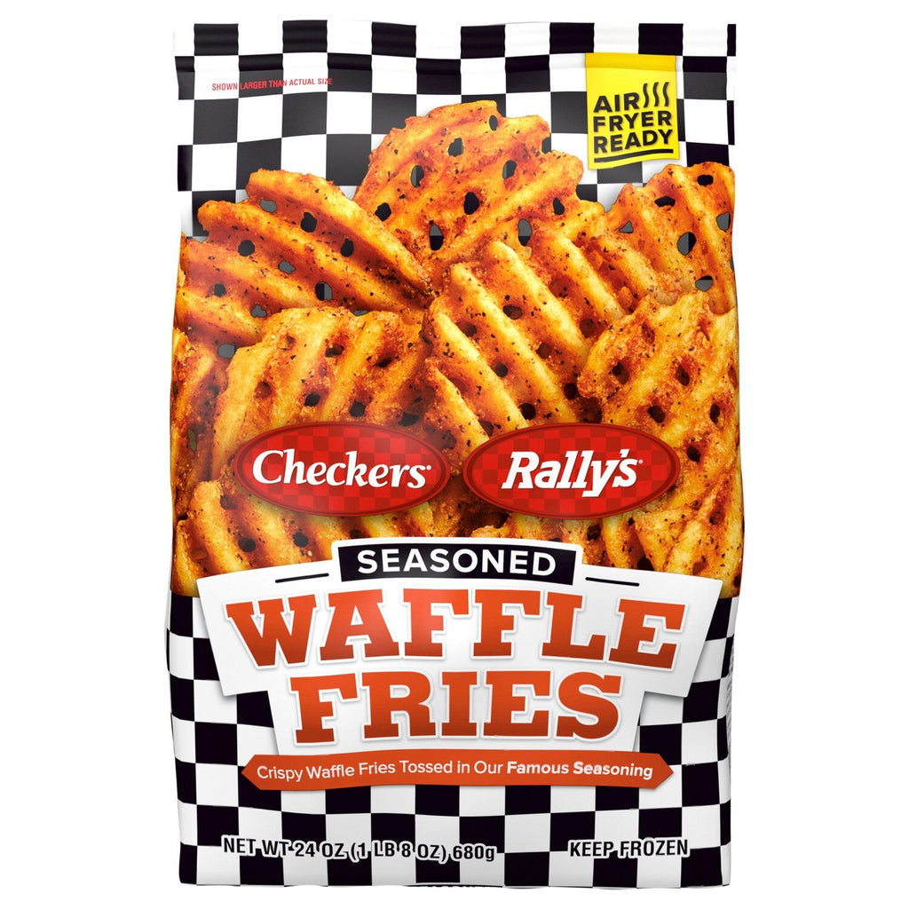 Lamb Weston Checkers/Rally's Seasoned Waffle Fries 24 oz