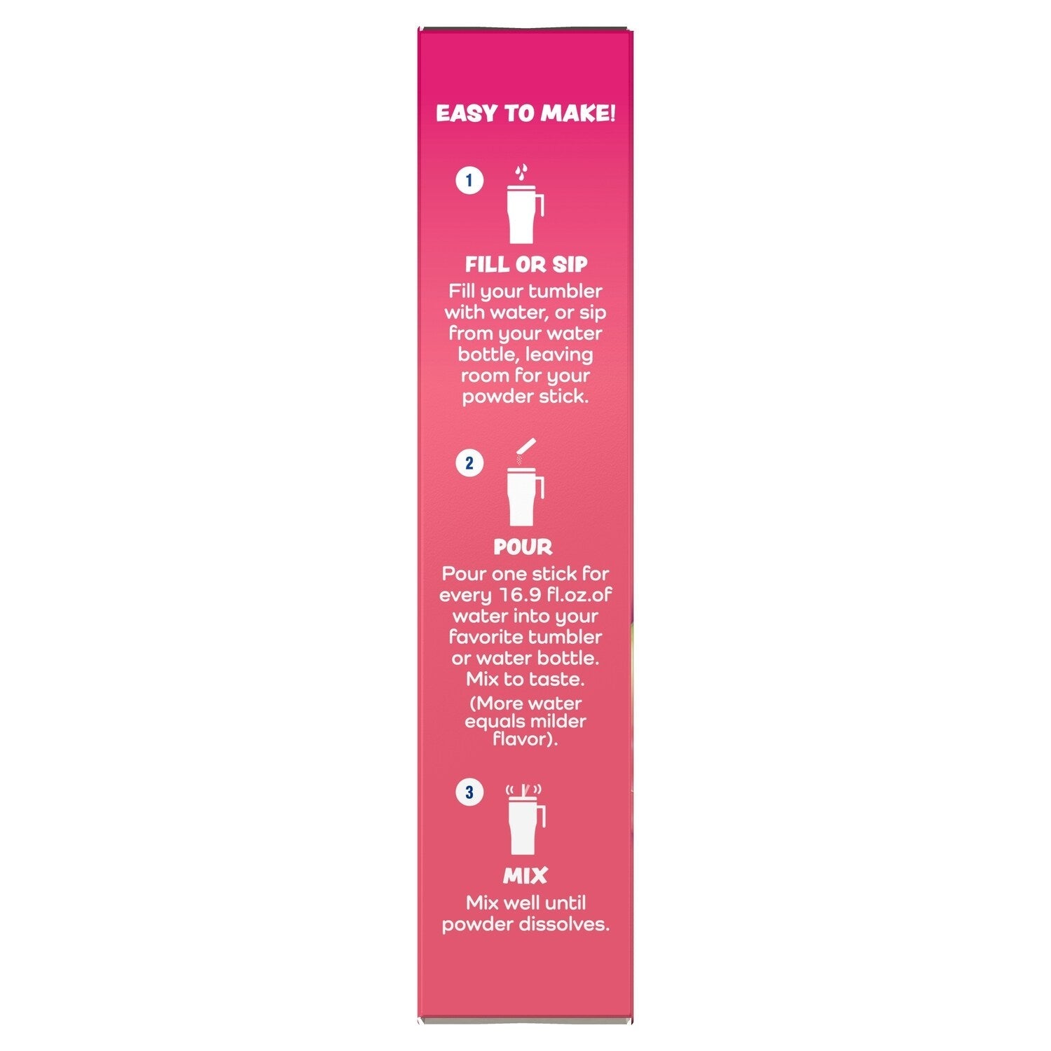 Jolly Rancher Watermelon-flavored Drink Mix, 6-pc Pack.