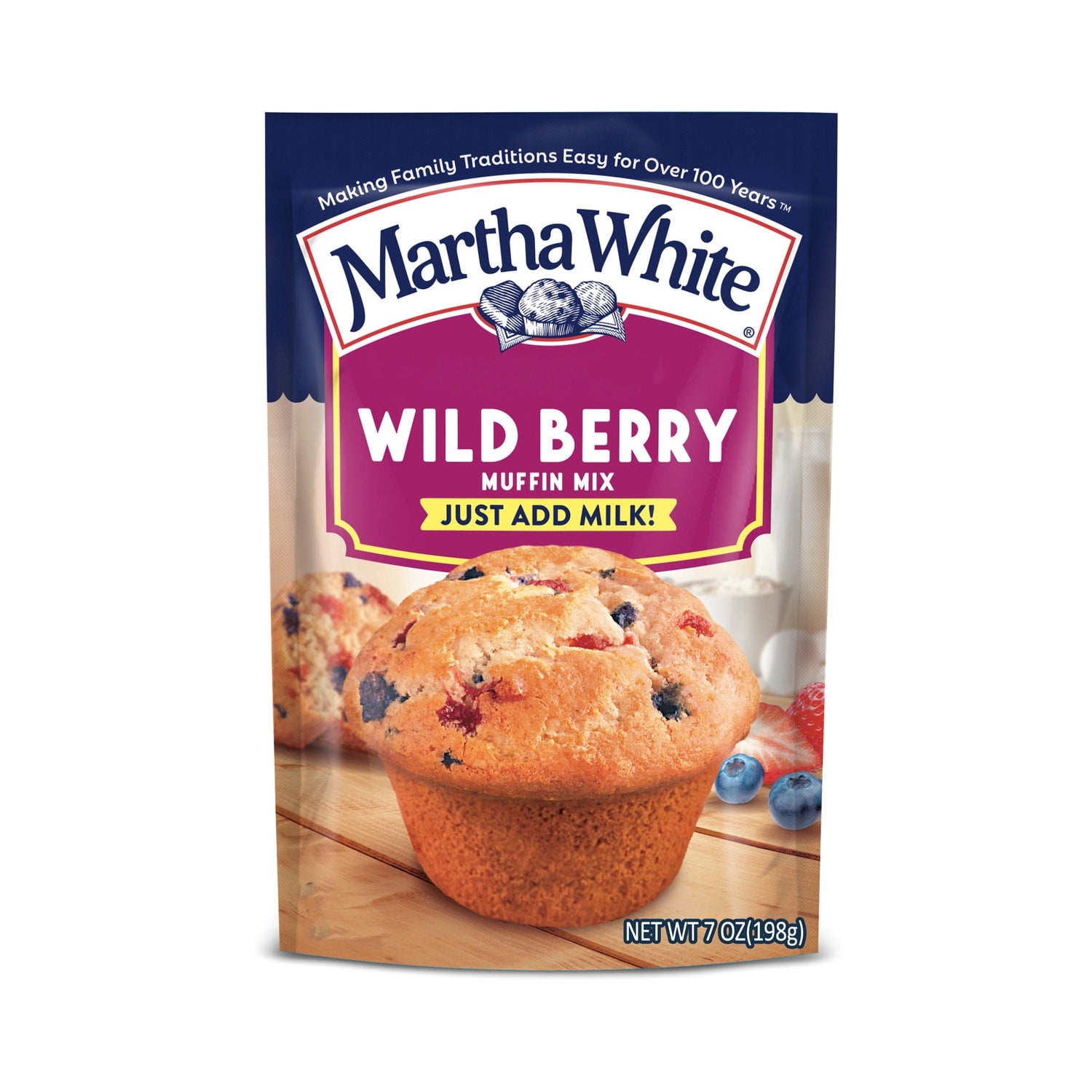 Martha White Wild Berry Muffin Mix, 1-ct.