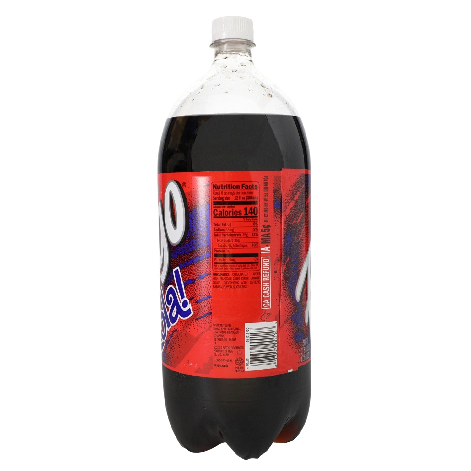 Faygo Dee-Licious Cola, 67.6 oz.