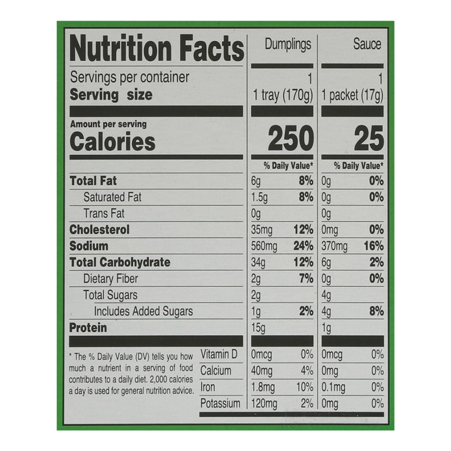 Bibigo Steamed Chicken &amp; Vegetable Dumplings 6.6 oz
