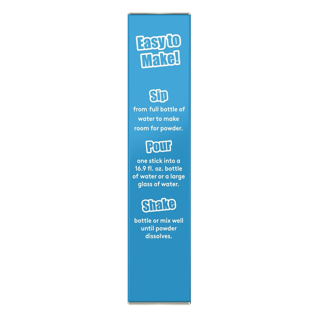 Icee Blue Raspberry-flavored Drink Sticks, 6-pc Pack.