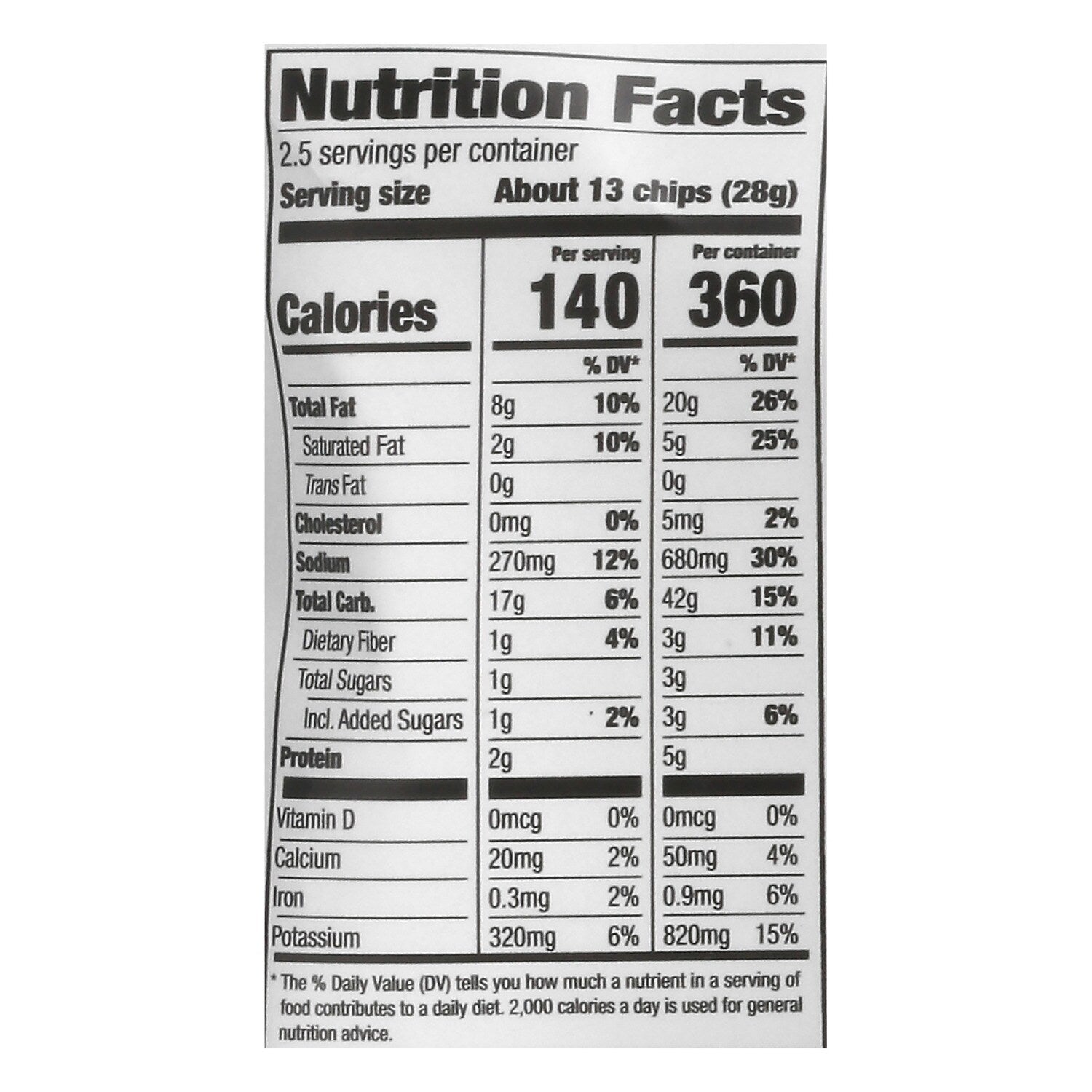 Herr's Kettle Cooked Sour Cream And Onion Flavored Potato Chips, 1-ct.