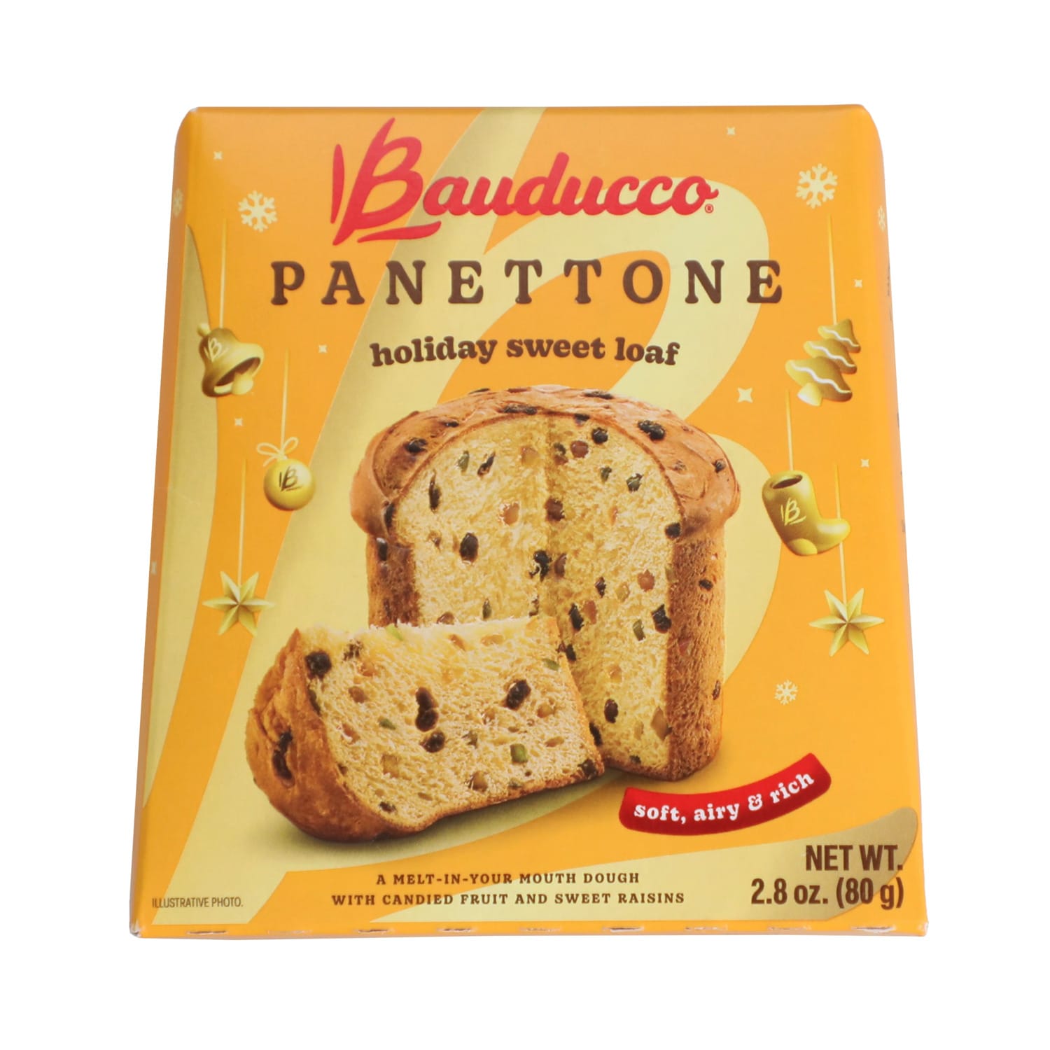 Bauducco Panettone Holiday Sweet Loaf, 1-ct.