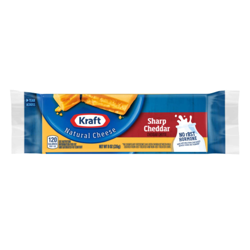 Kraft Natural Cheese Sharp Cheddar, 1-ct.