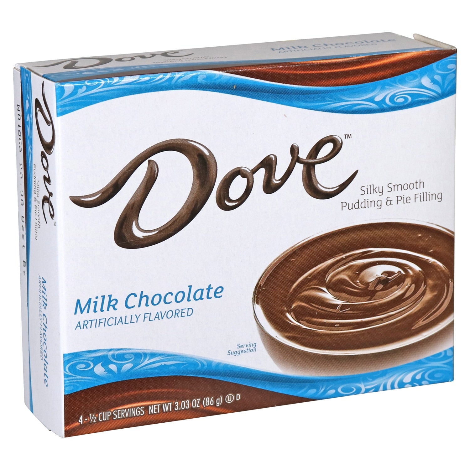 Dove Milk Chocolate Pudding, 3.22 oz. Boxes
