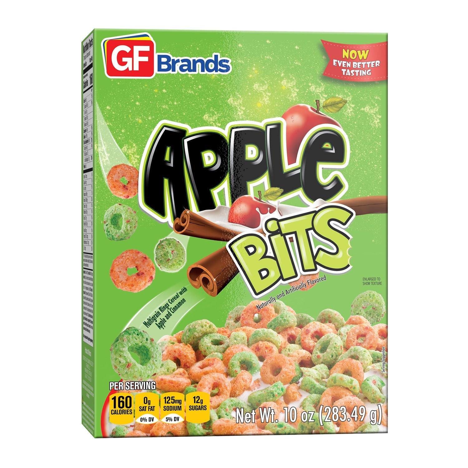 GF Brands Apple Bits Cereal, 1-ct.