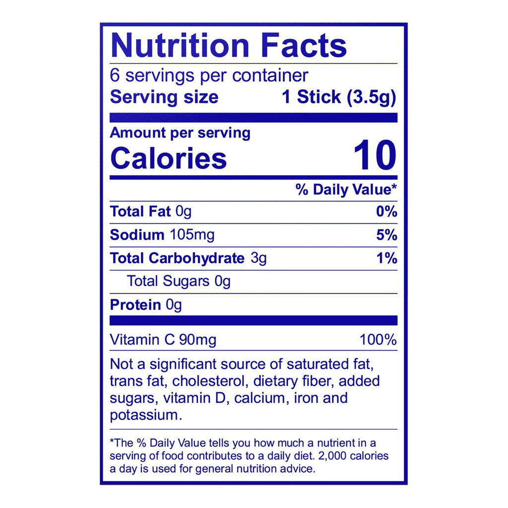 Tampico Zero Sugar Citrus Punch, 6-pc Pack.