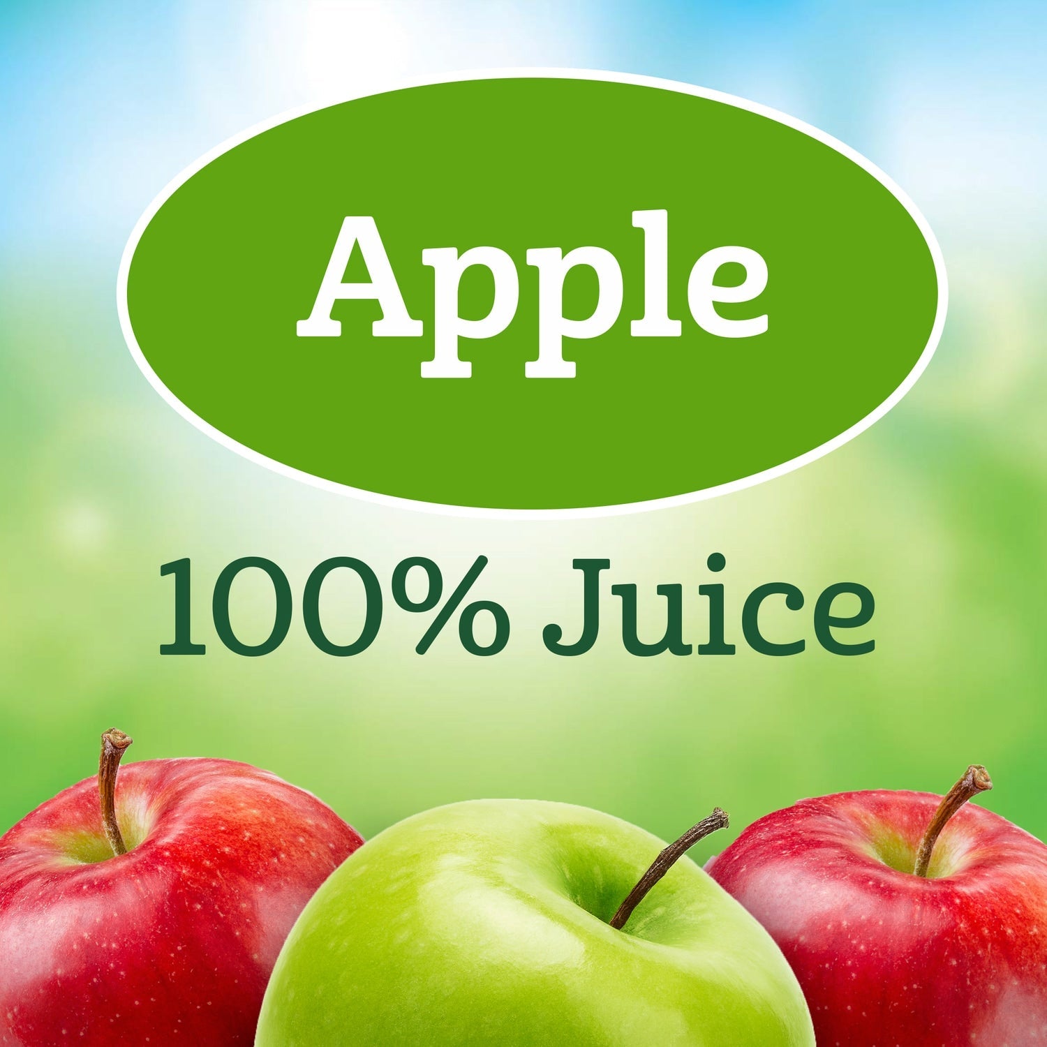 Juicy Juice Apple Juice, 100% Juice, 4 Count, 4.23 Fl. oz.