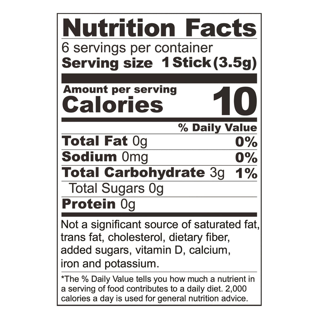 Sunkist Orange Zero Sugar Drink Mix, 6-pc Pack.