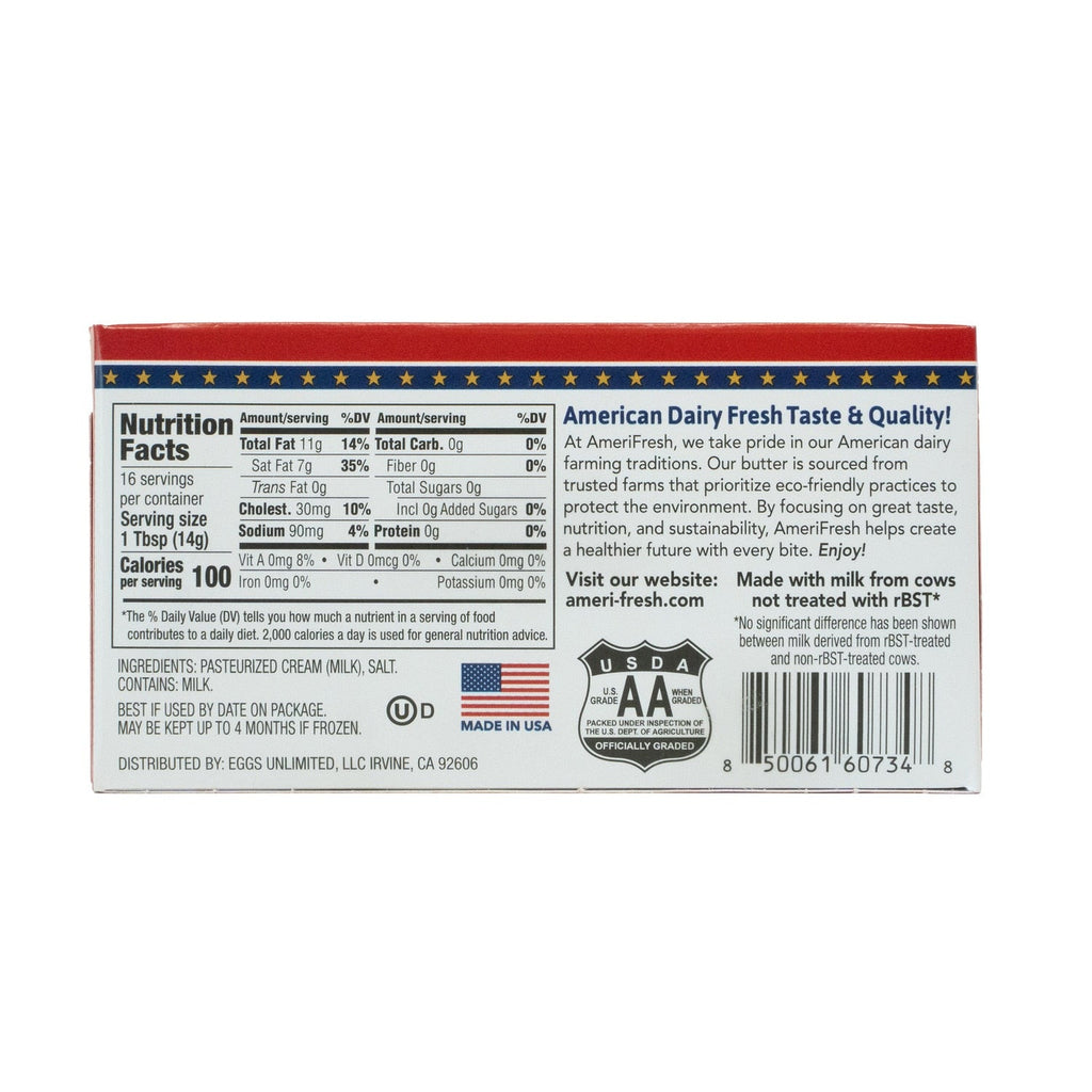 AmeriFresh Premium Salted Butter, 1-ct.