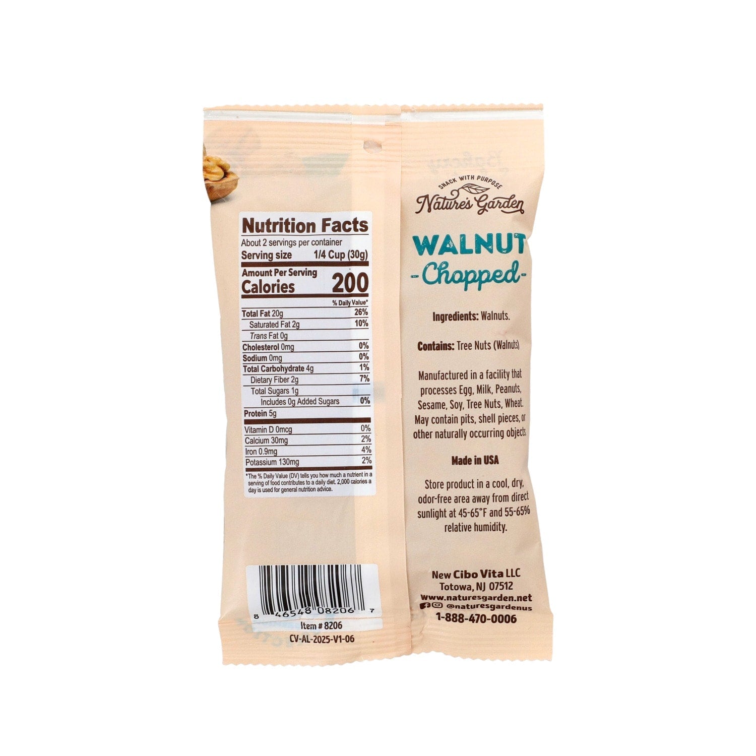 Nature's Garden Chopped Walnuts, 1-ct.