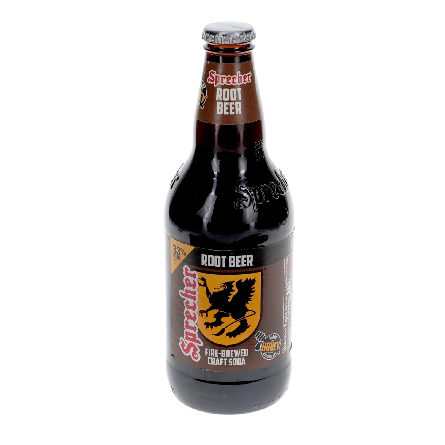 Sprecher Fire Brew Root Beer, 16 oz.
