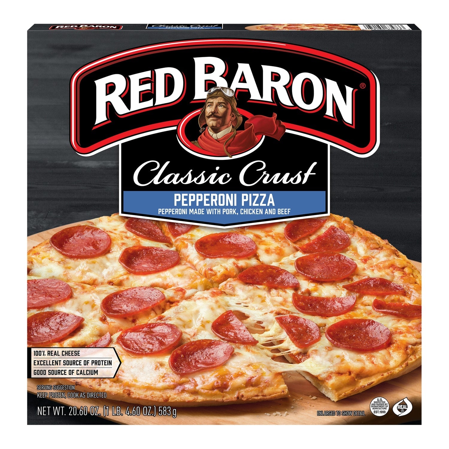 Red Baron Frozen Pizza Classic Crust - Pepperoni