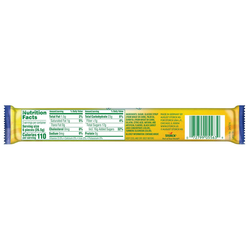 Mamba Fruit Chews 3 Brick Stick Pack, 2.8 oz.