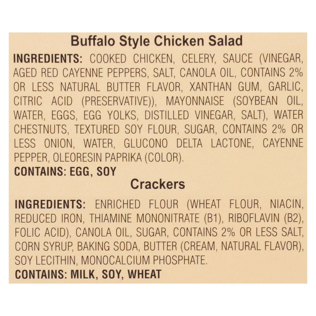 Brunswick Buffalo-Style Chicken Salad With Crackers, 1-ct.