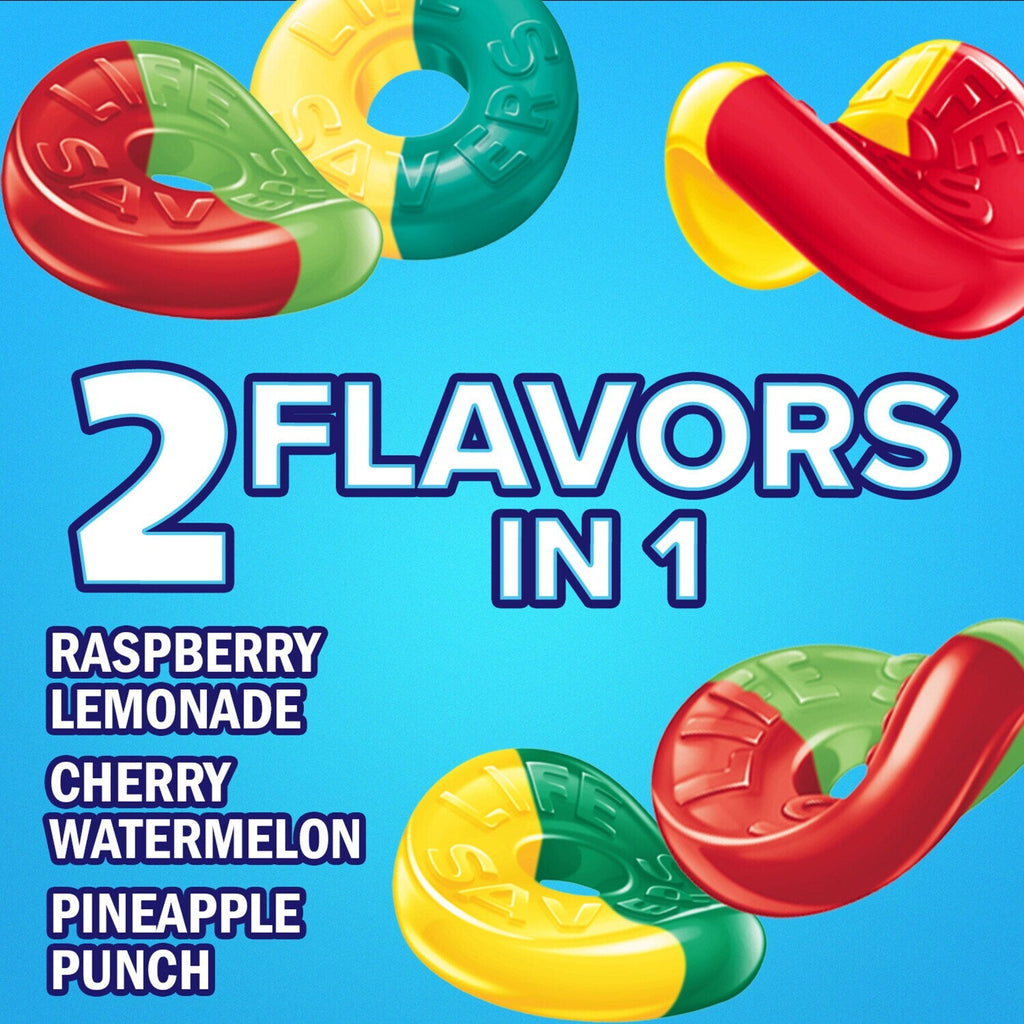 LIFE SAVERS Collisions Gummy Candy, 3.22 oz Bag