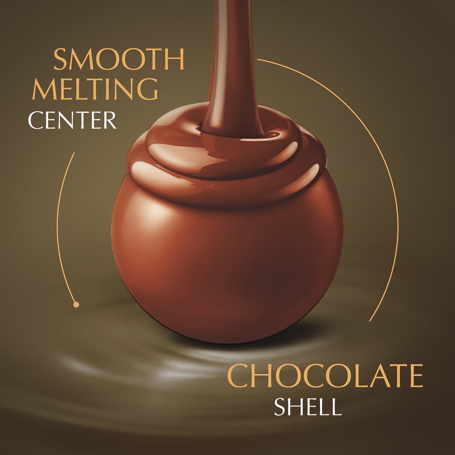 Lindt Lindor Assorted Chocolate Candy Truffles, 1-ct.