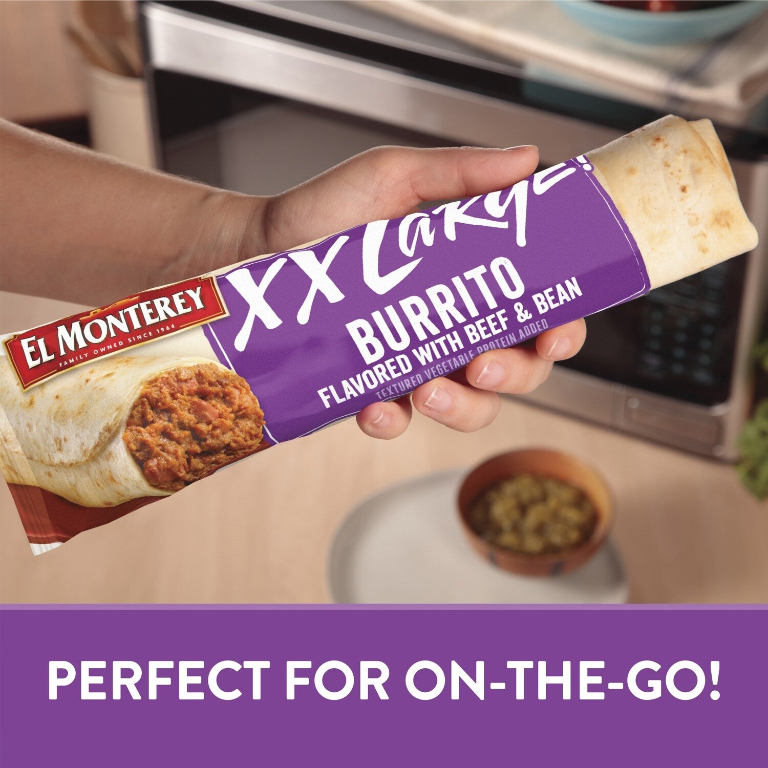 Ruiz El Monterey XX Large Beef &amp; Bean Burrito 8 oz