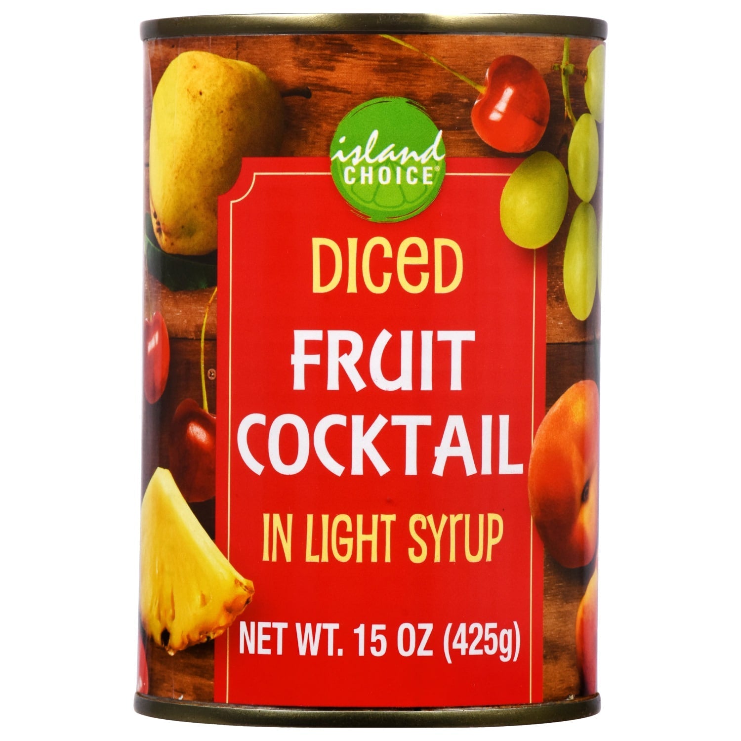 Island Choice Diced Fruit Cocktail, 15-oz. Cans