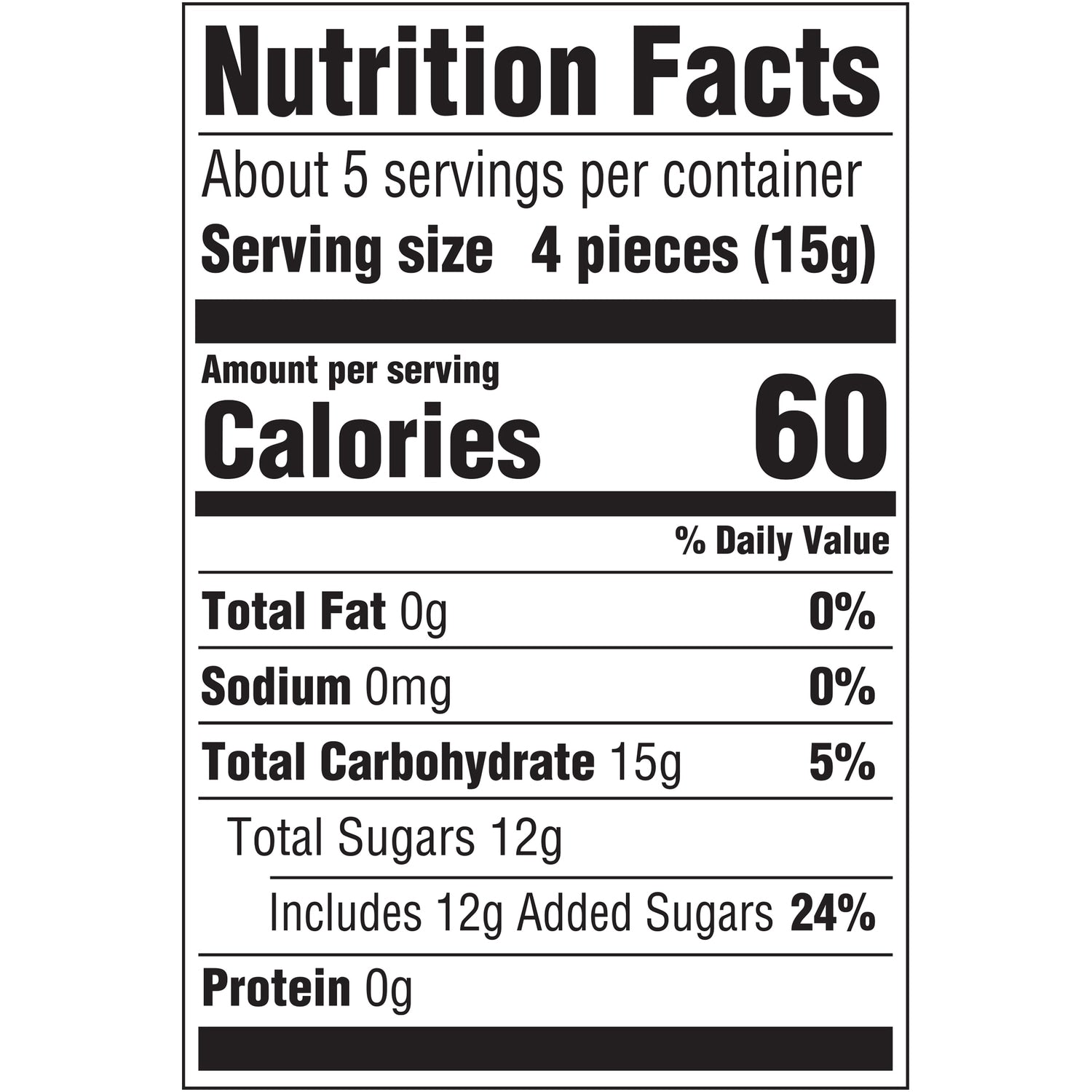 LIFE SAVERS 5 Flavors Hard Candy, 2.81 oz Bag