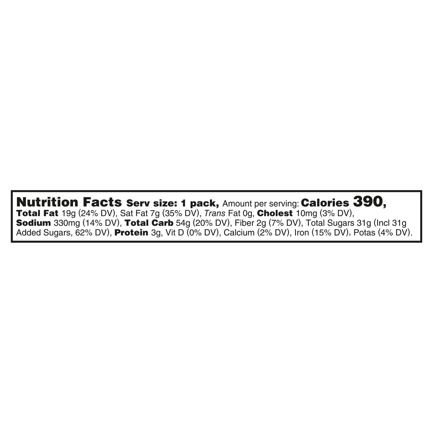 Oreo Soft-Baked Cakesters, 1-ct.