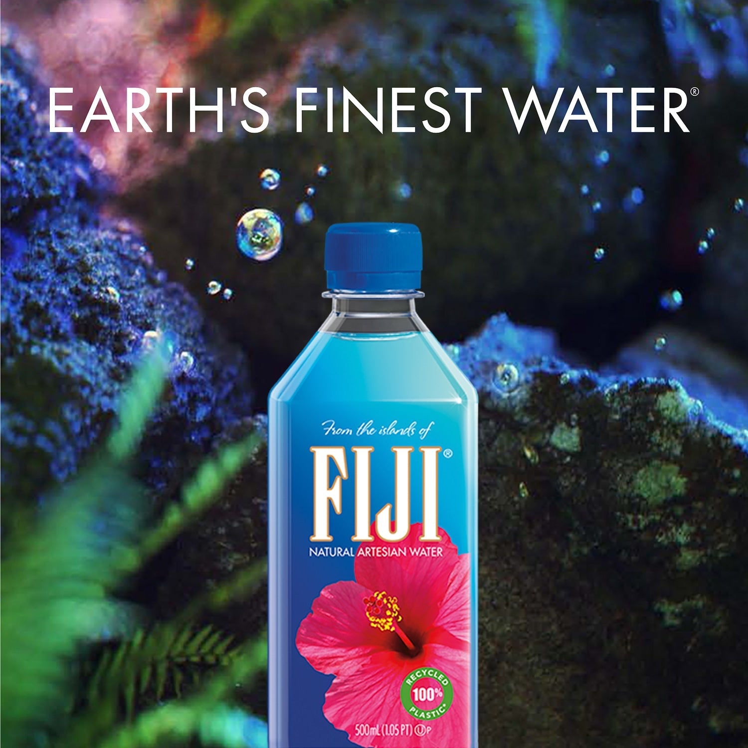 Fiji Natural Artesian Water, 16.9-oz. Bottles