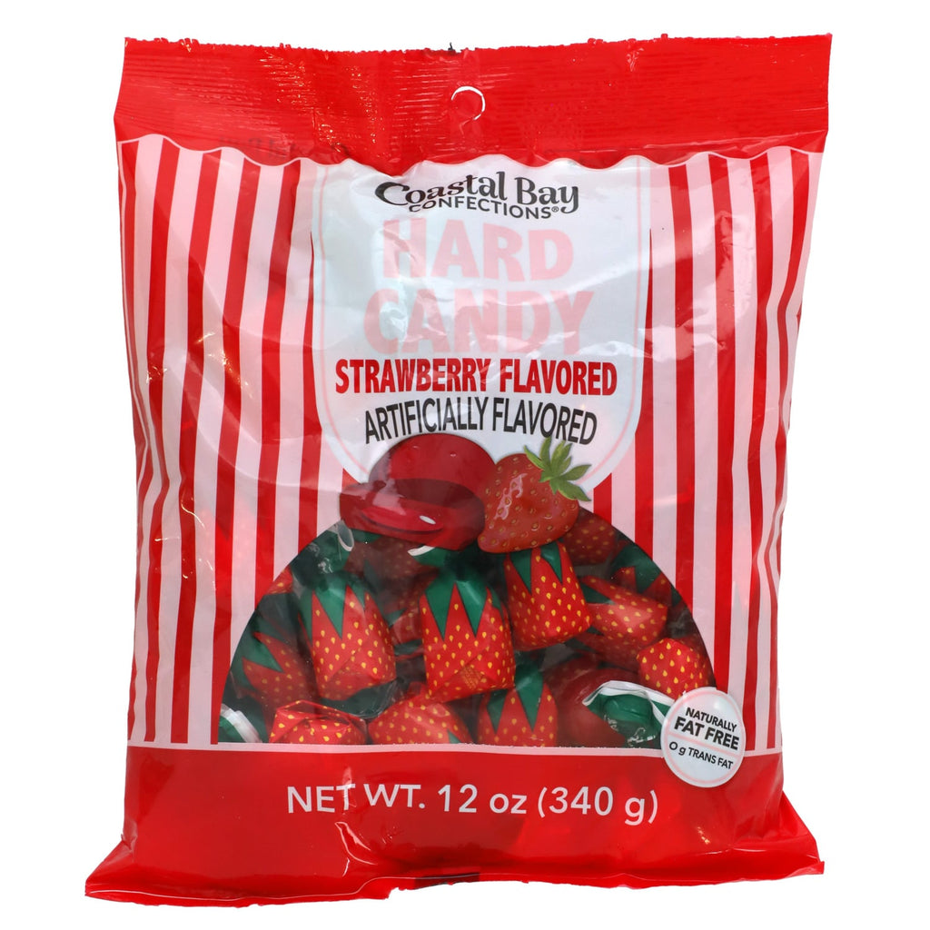 Coastal Bay Confections Strawberry Filled Candy, 12 oz.