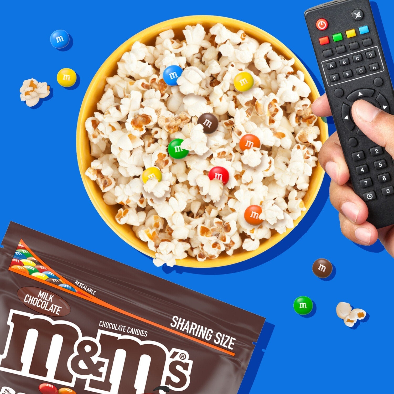 M&amp;M'S Milk Chocolate Candy, Sharing Size, 10-oz. Resealable Bag