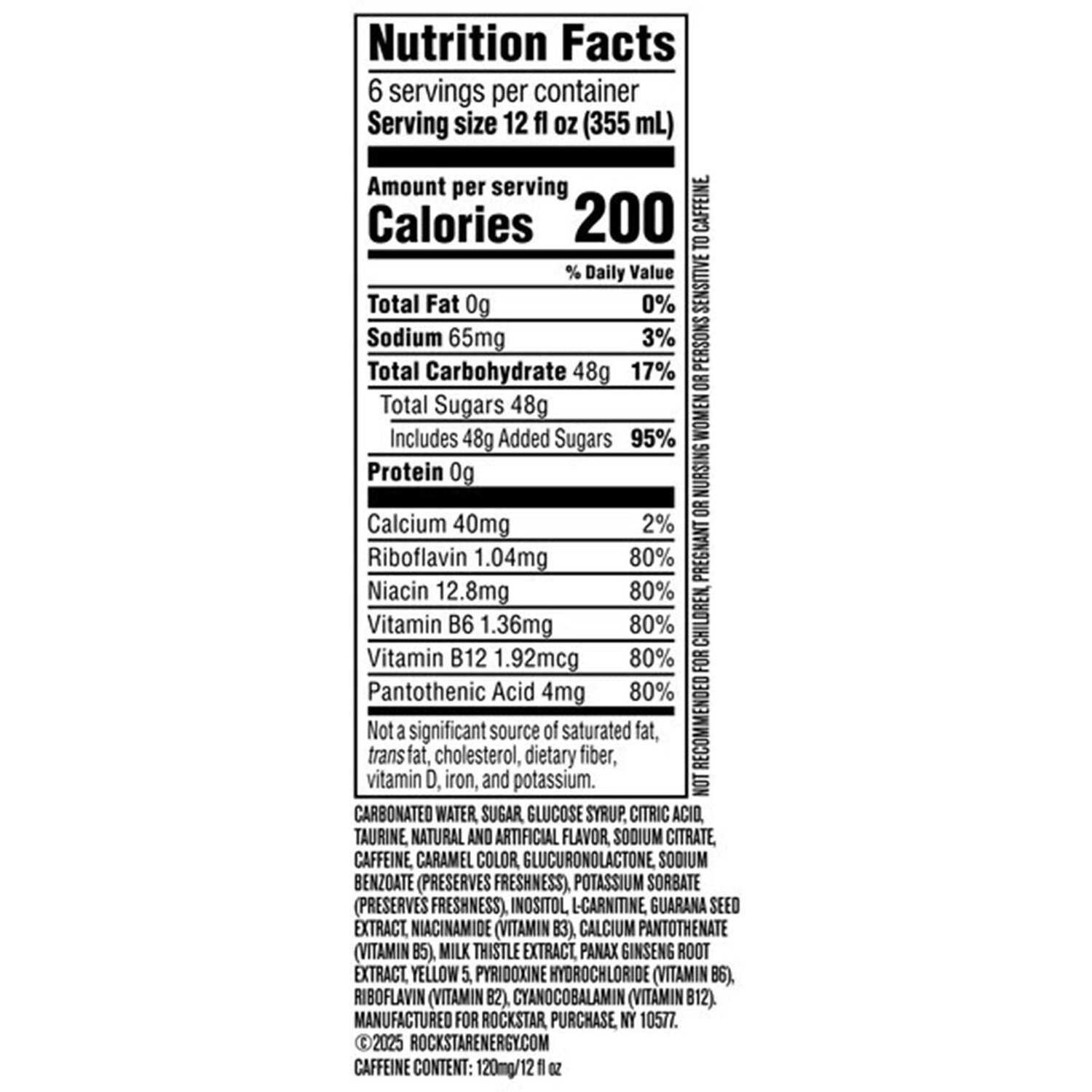 Rockstar Original Energy Drink, 1-ct.
