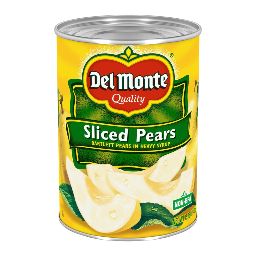 Del Monte Sliced Bartlett Pears in Heavy Syrup, 1-ct.