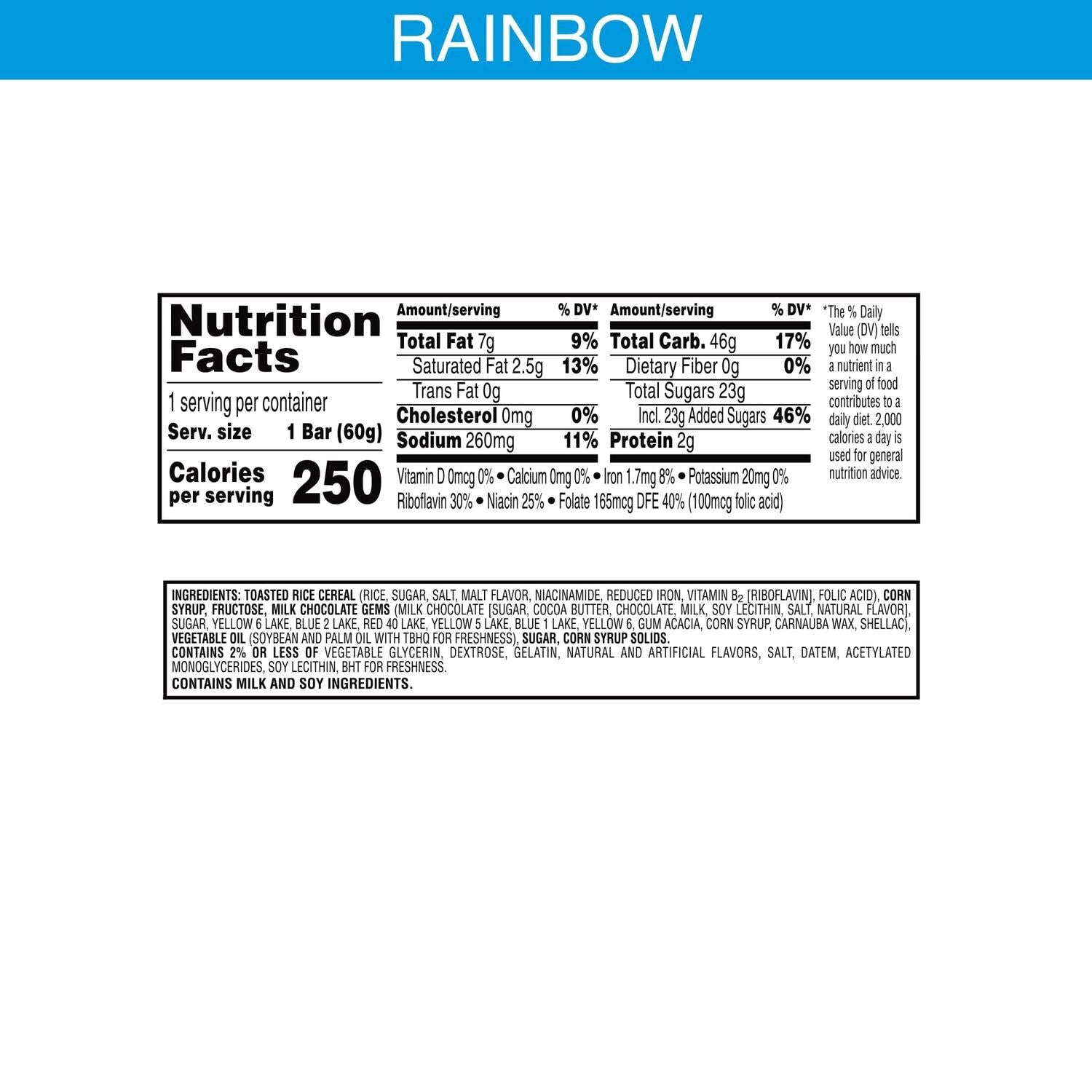 Kellogg's Rice Krispies Treats Bars Blasted with M&amp;M's Minis, 2.1 oz.