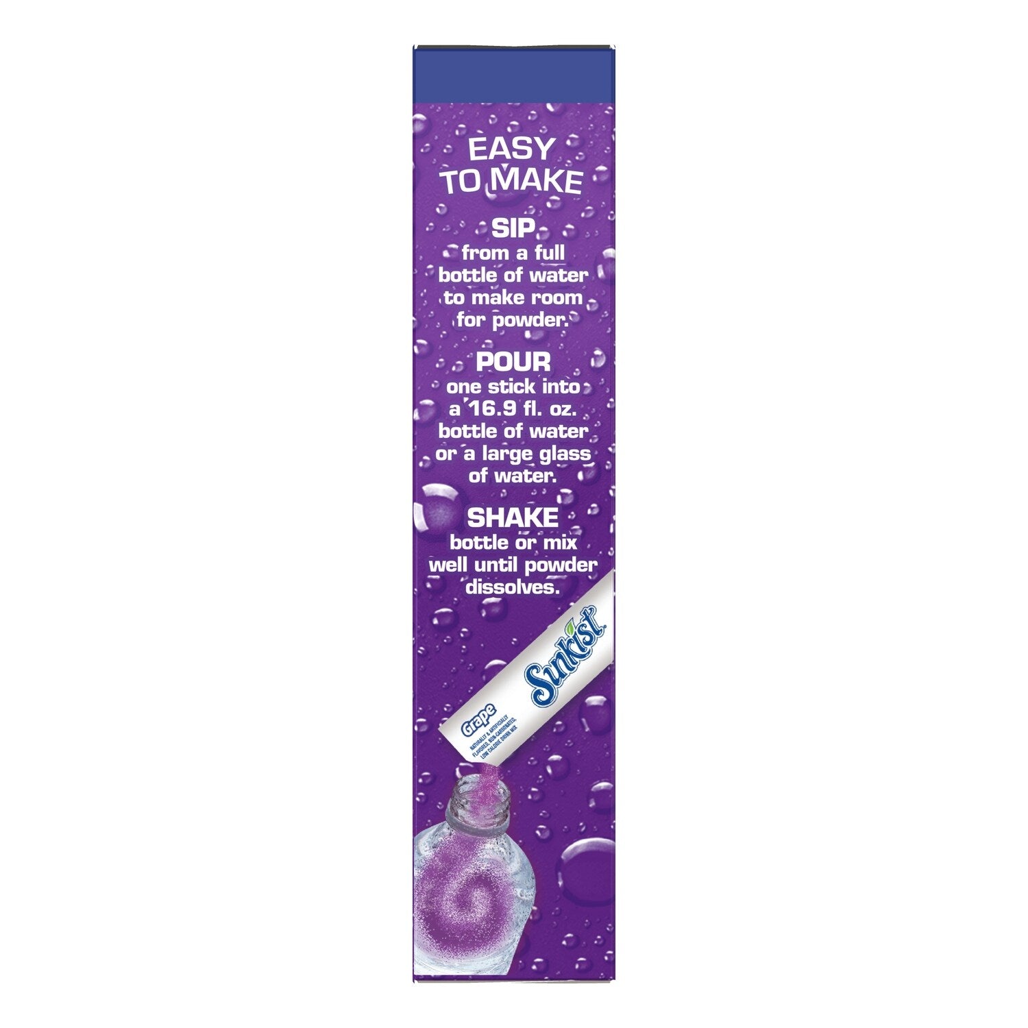 Sunkist Grape Singles to Go Drink Packets, 6-ct. Box