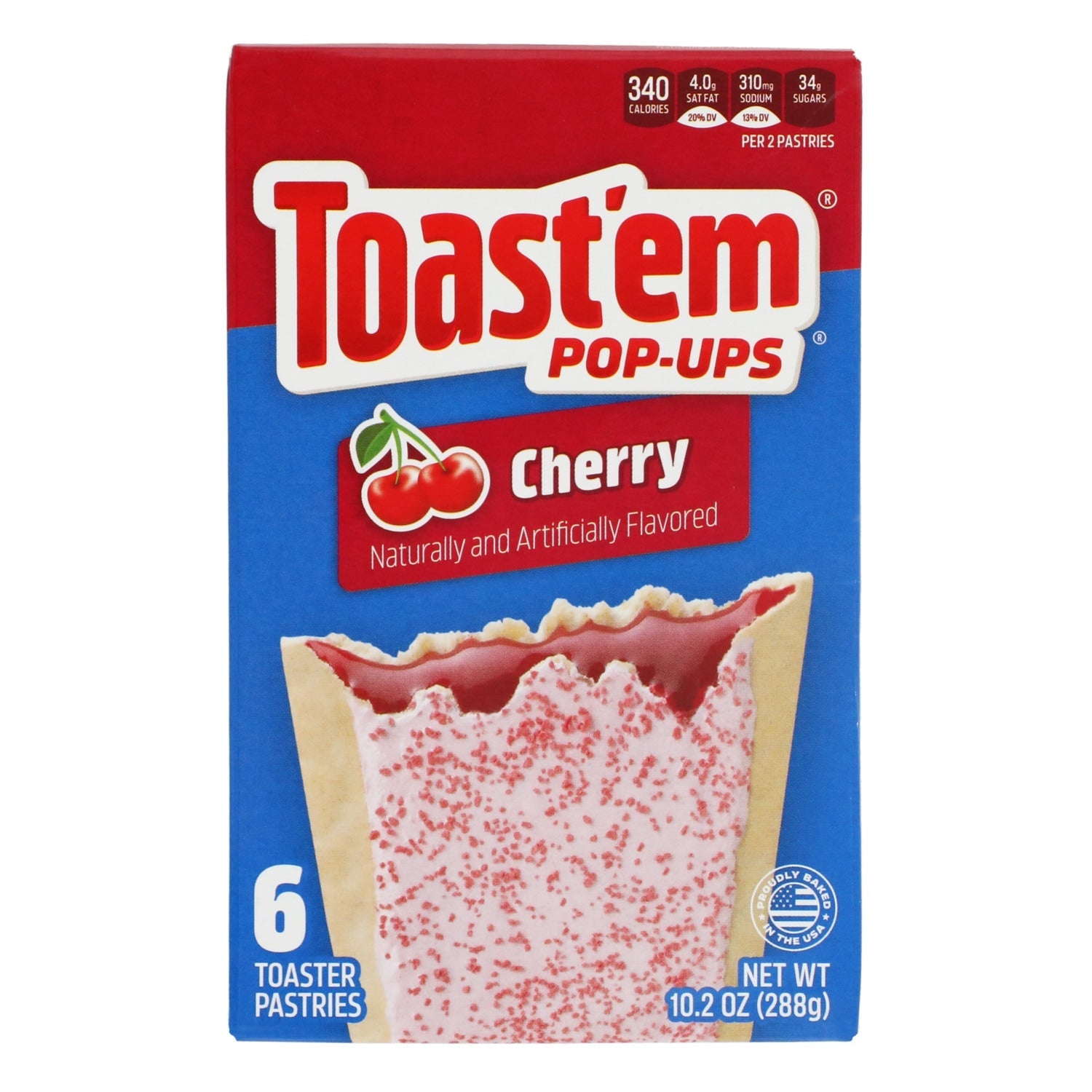 Toast'em Frosted Cherry Pop-Ups, 6-ct. Boxes