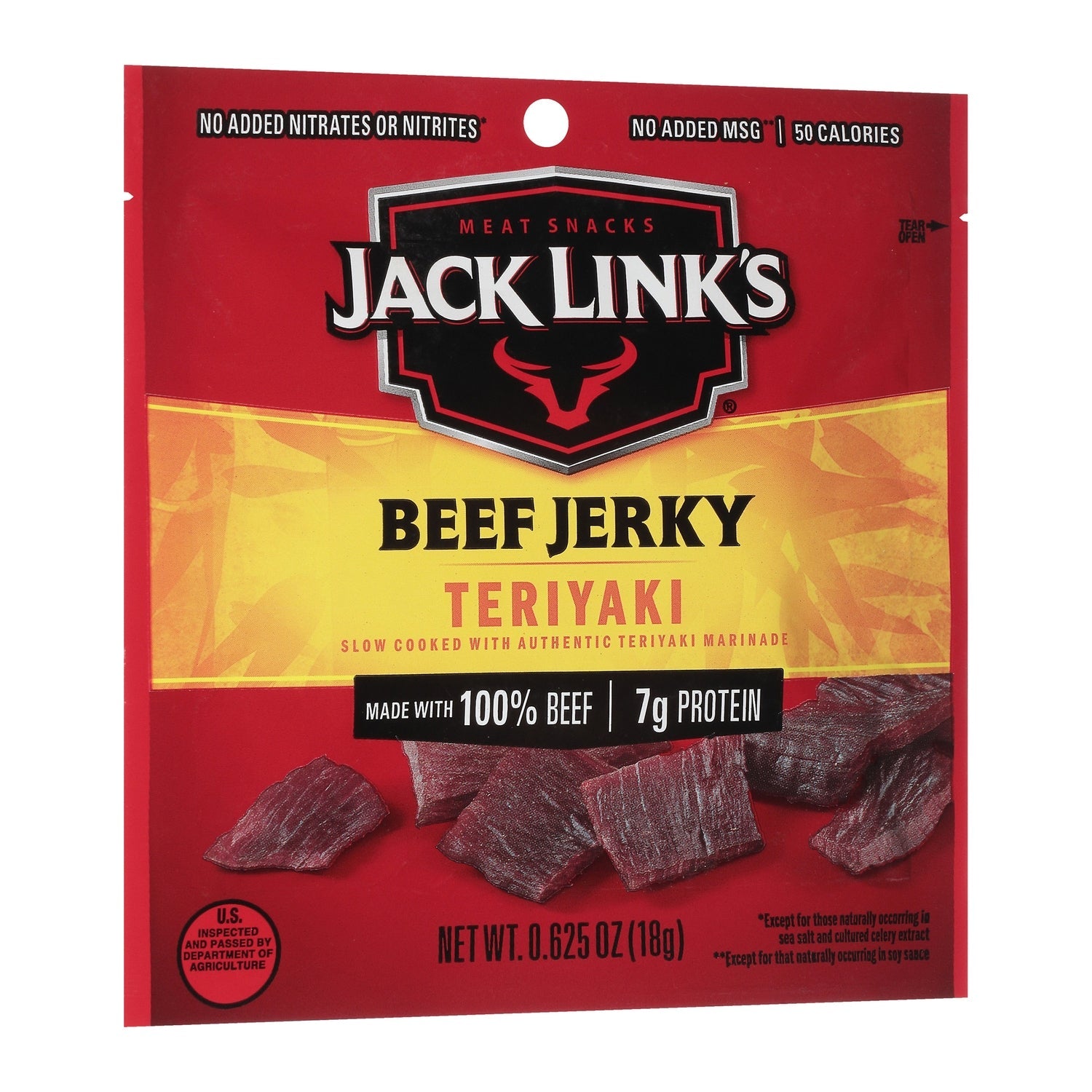 Jack Link's Teriyaki Beef Jerky, 1-ct.