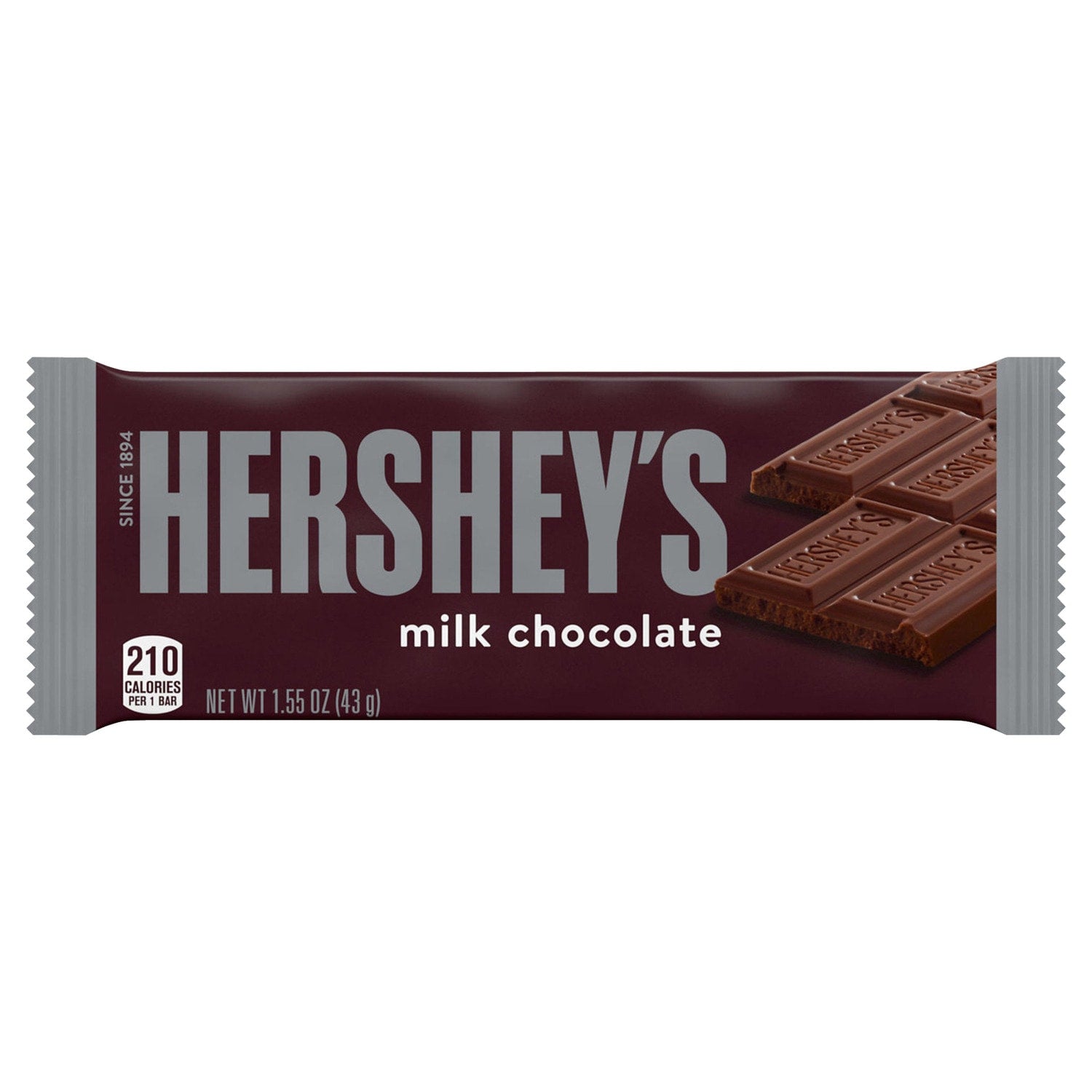 Hershey's Milk Chocolate Candy Bar, 1-ct.