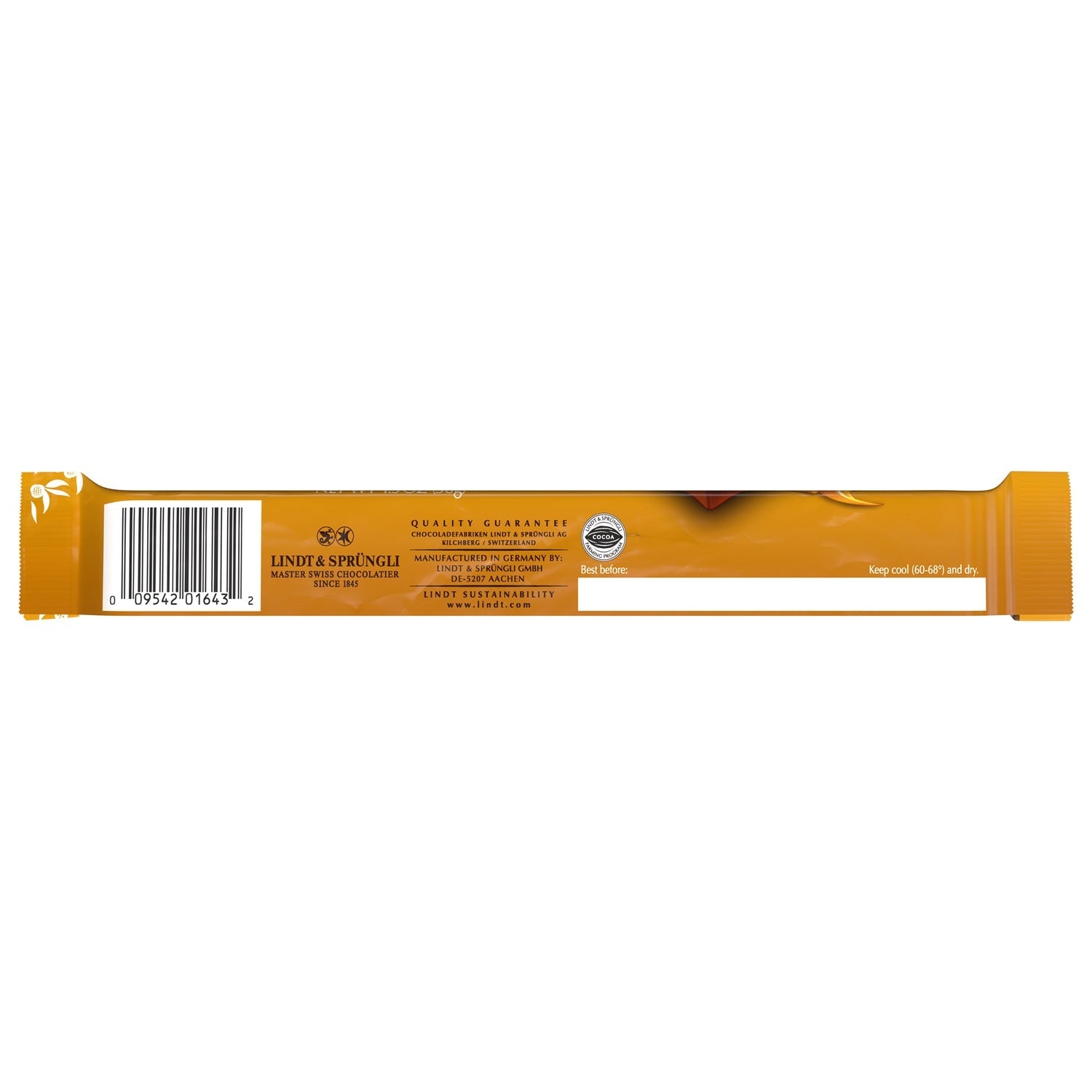 Lindt Lindor Caramel Milk Chocolate Truffle Bar, 1-ct.