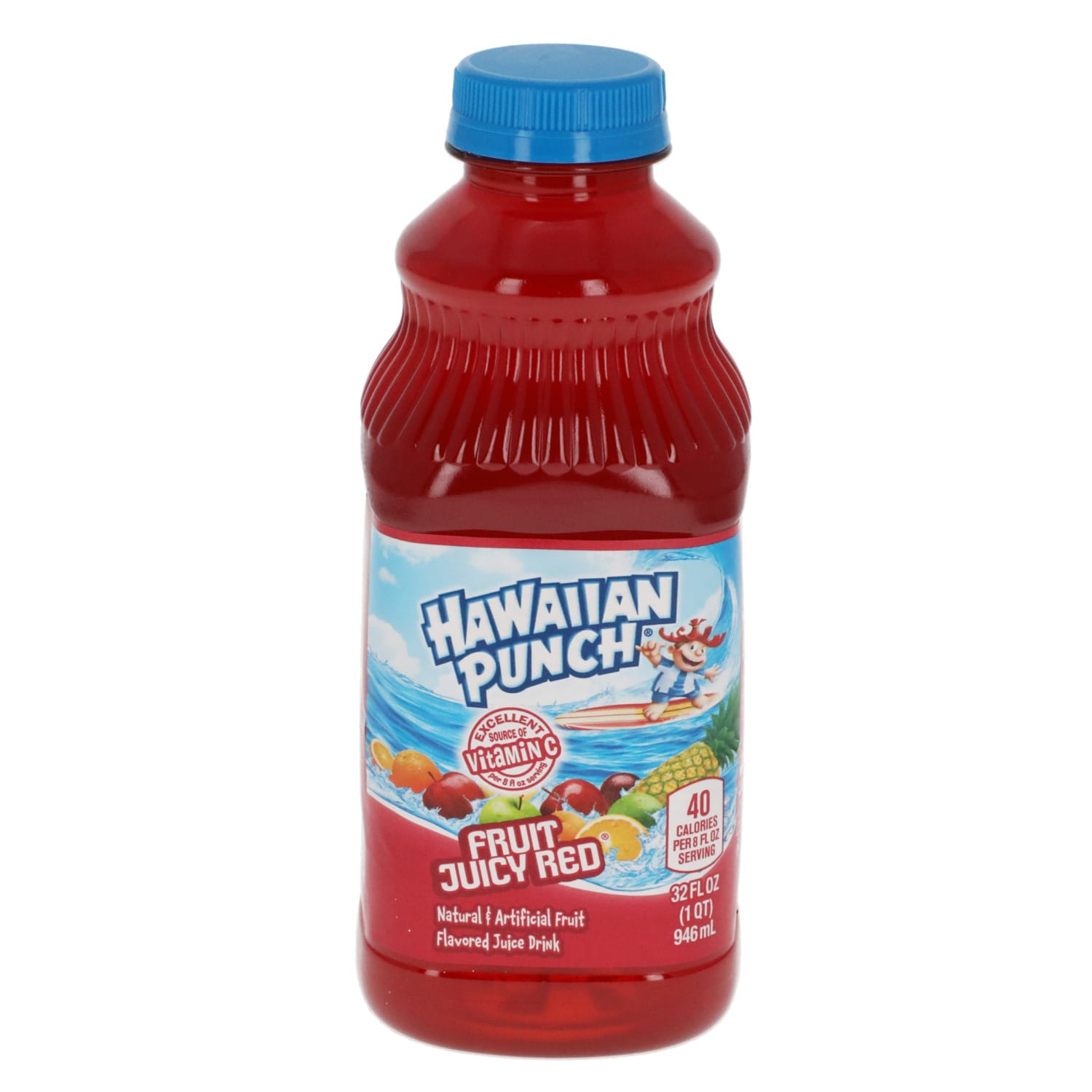Hawaiian Punch Fruit Juicy Red Juice, 32-oz.