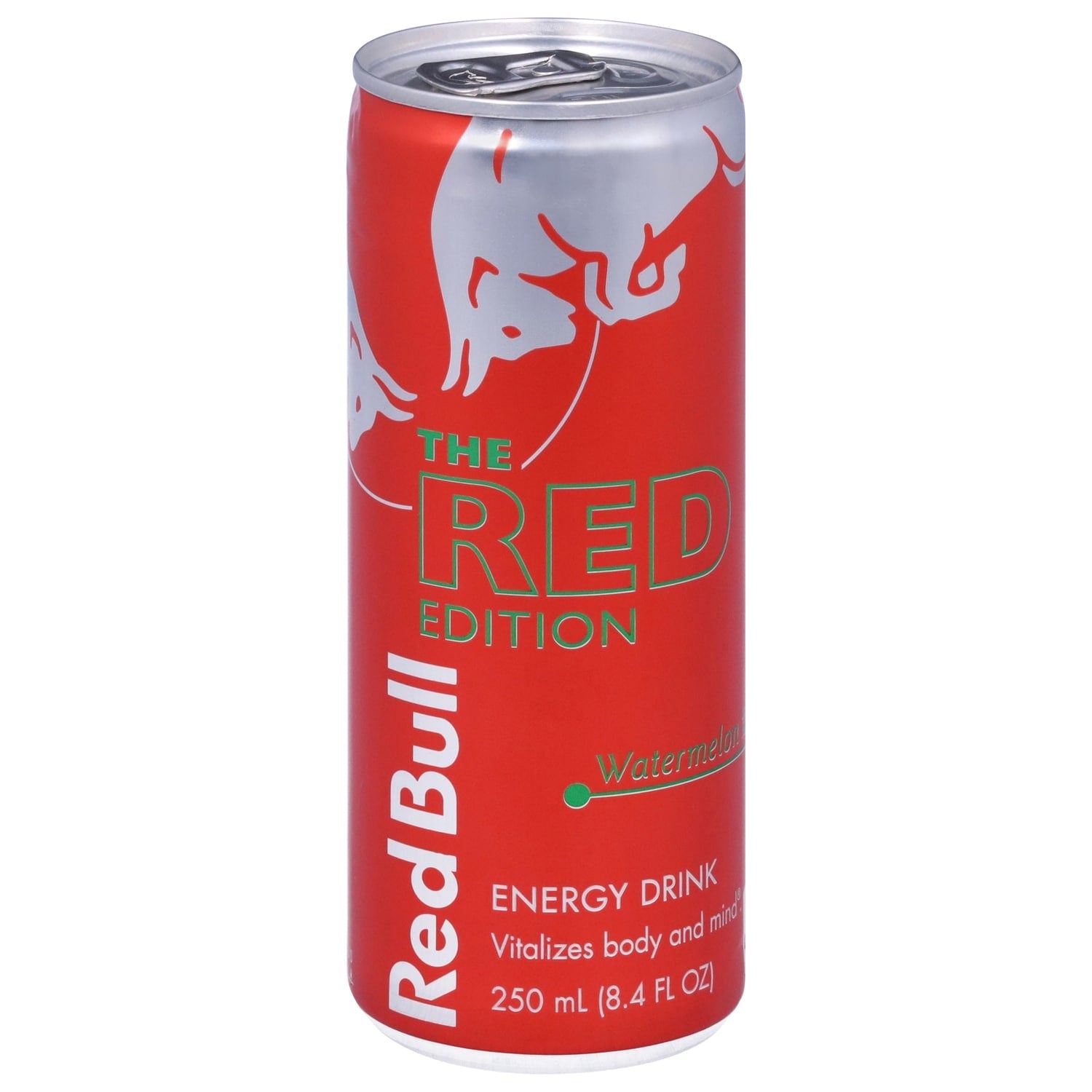 Red Bull Red Edition Energy Drink, Watermelon, 80mg Caffeine, 8.4 fl oz Can