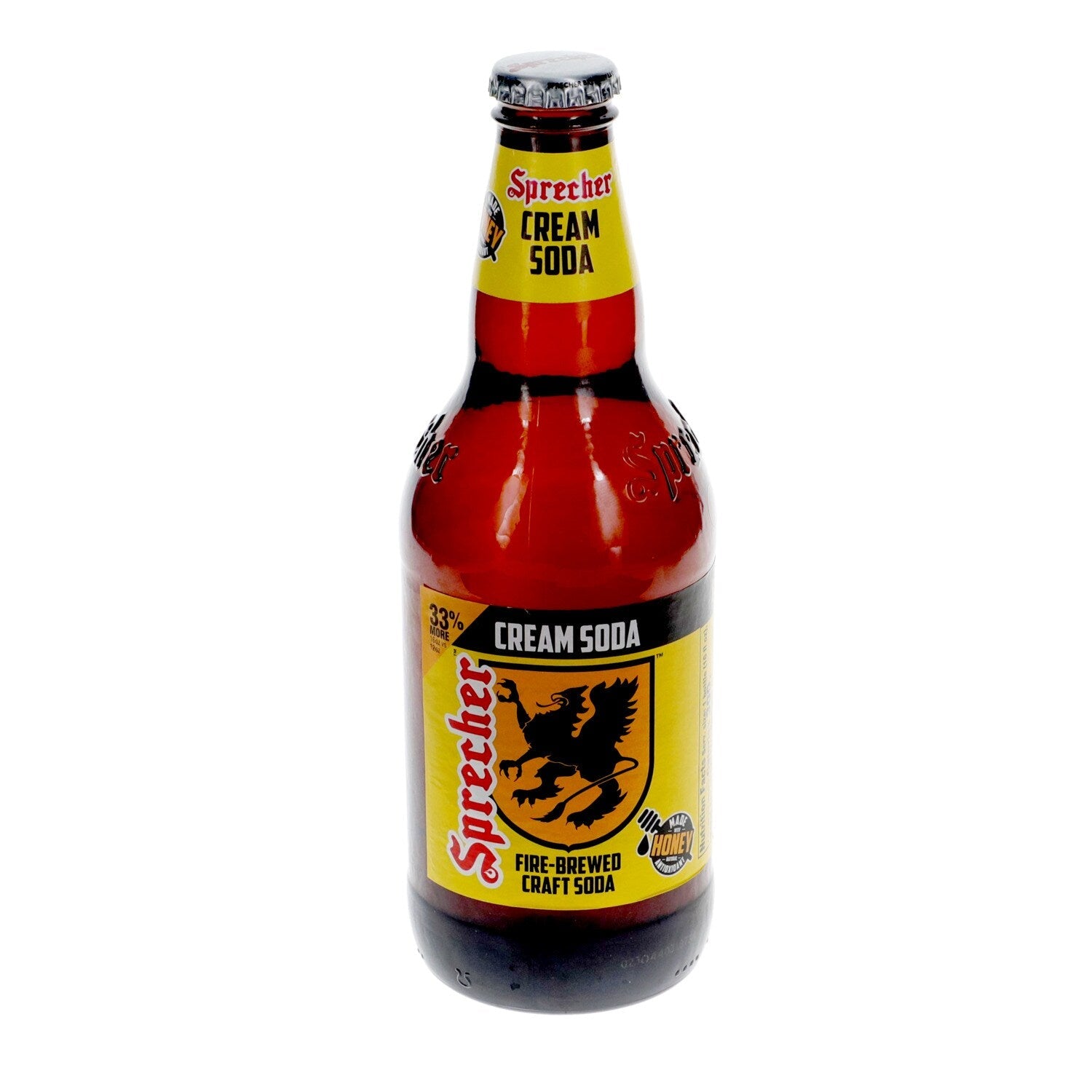 Sprecher Fire Brew Cream Soda, 16 oz.