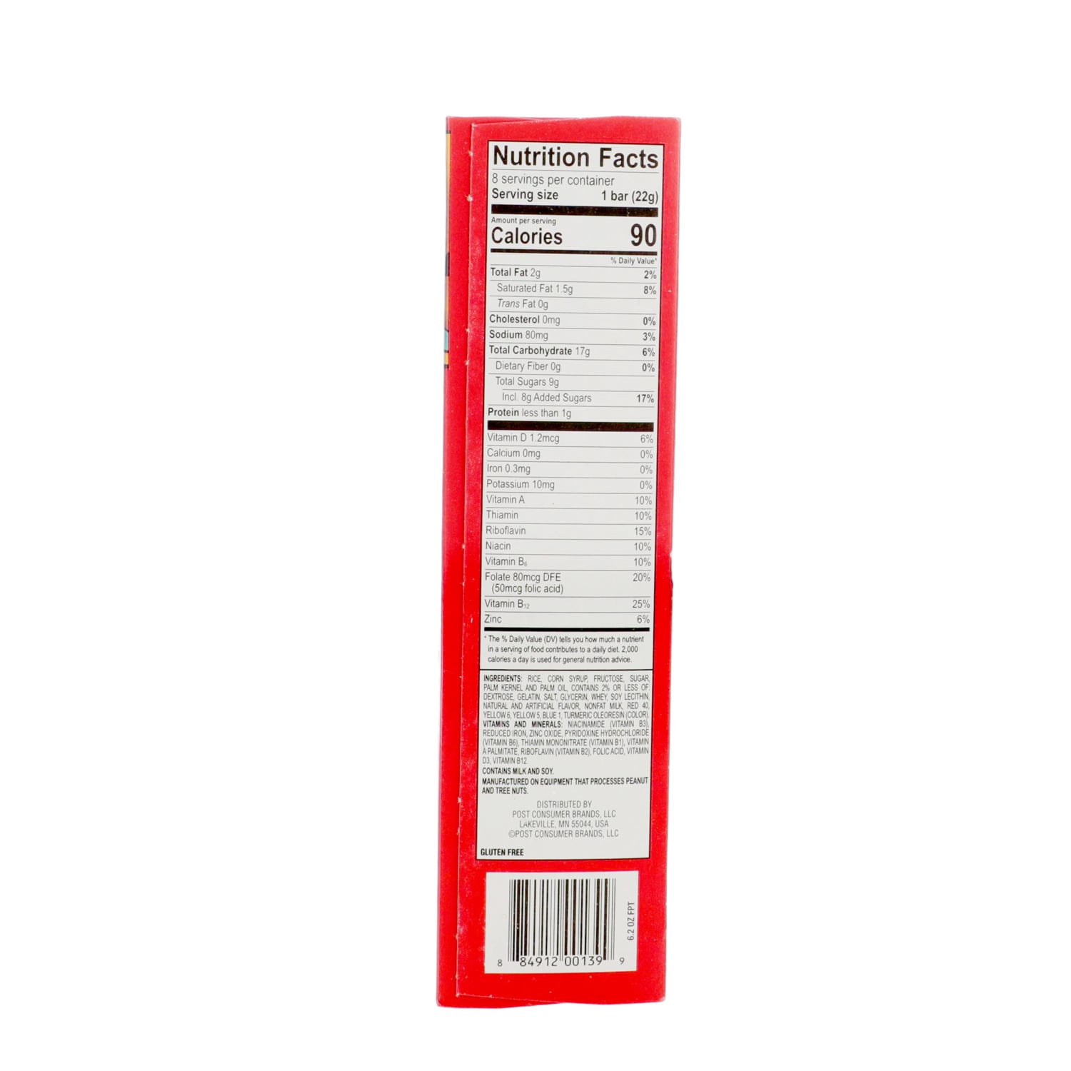 Post Fruity Pebbles Treats Marshmallow Cereal Bars, 8-ct.