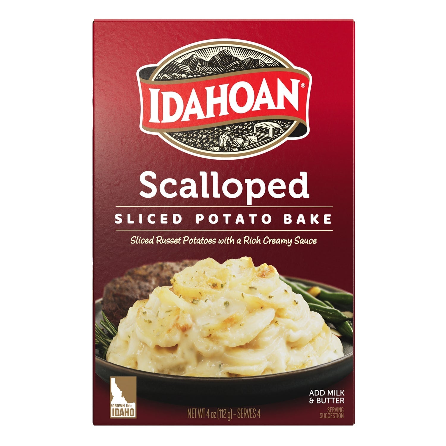 Idahoan Scalloped Sliced Potato Bake, 1-ct.