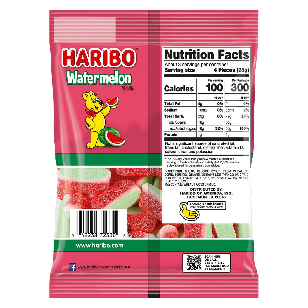 Haribo Watermelon Flavored Candies, 1-ct.