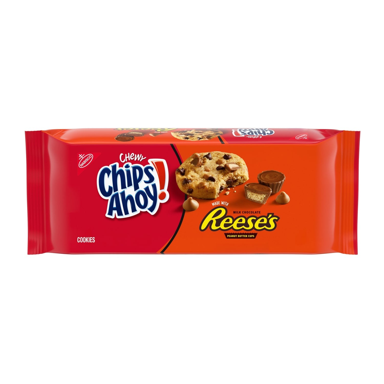 Chips Ahoy! Chewy Chocolate Chip Cookies with Reese's Peanut Butter Cups, 9.5 oz.