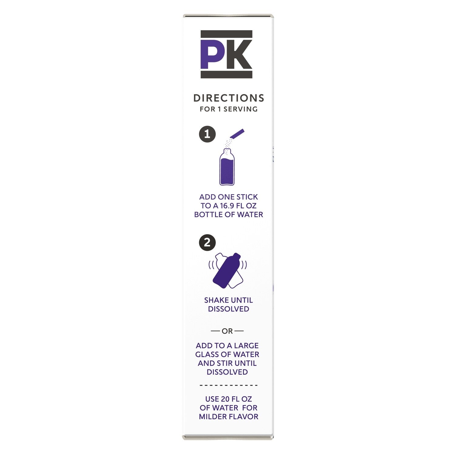 Pure Kick Concord Grape Zero Sugar Drink Mix, 6-pc Pack.