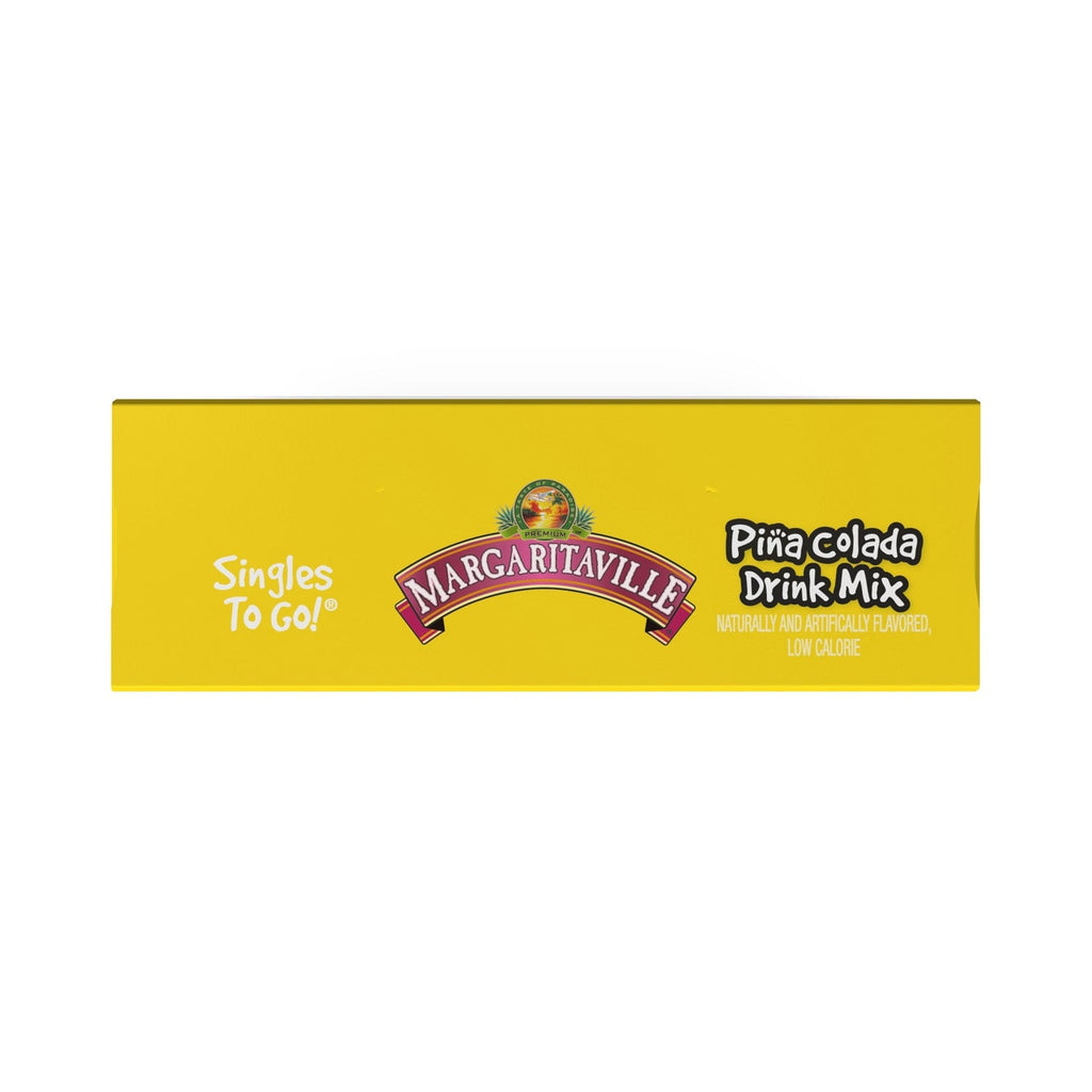 Margaritavilla Pina Colada Zero Sugar Drink Mix, 6-pc Pack.