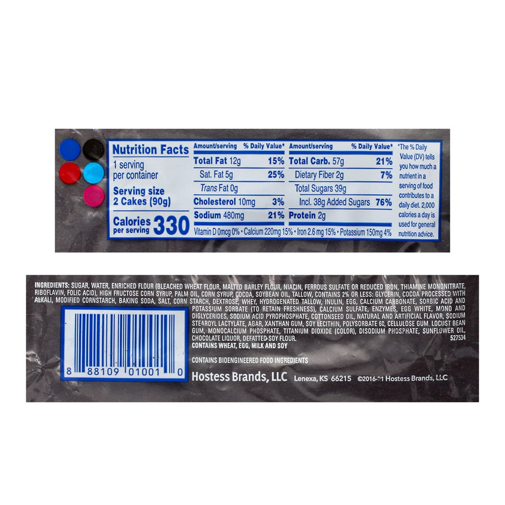 Hostess Chocolate Cupcakes, 2-ct. Packs