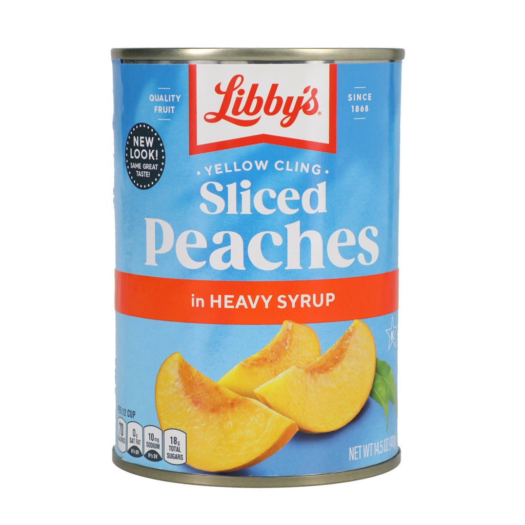 Libby's Sliced Peaches in Heavy Syrup, 15.2 oz. Can